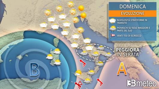 Meteo domenica