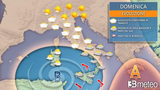 Meteo domenica