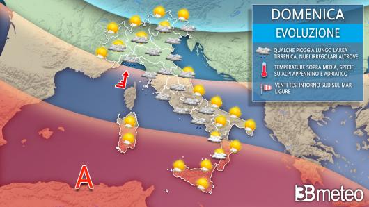 Meteo domenica