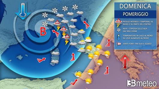 Meteo domenica