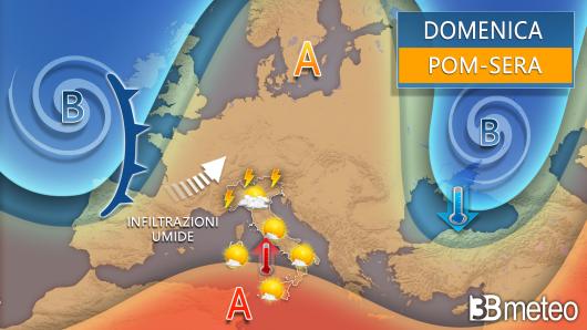 Meteo domenica