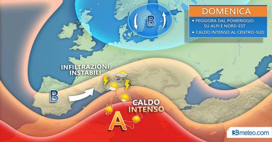 Meteo domenica