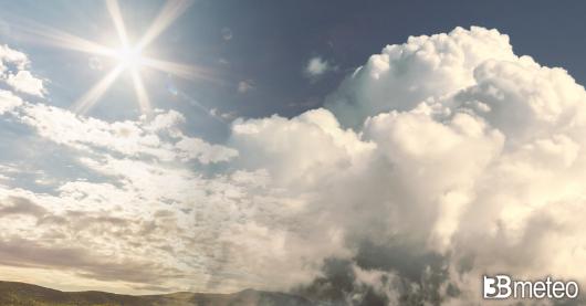 Meteo domenica, tra sole e qualche temporale
