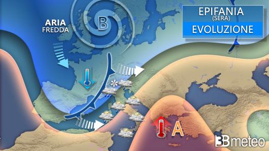 Meteo Epifania (ore serali)
