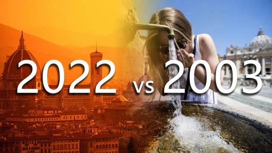 Meteo, estate 2022 ed estate 2003 chi vince finora e chi vincerà alla fine?