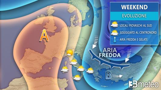 Meteo Europa-Italia nel weekend