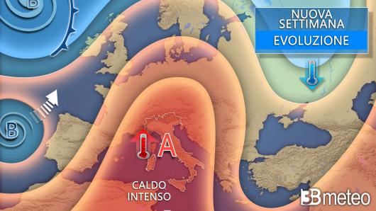 Meteo - Evoluzione media nuova settimana