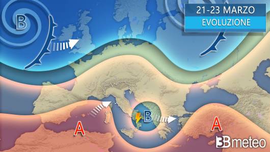 Meteo - Evoluzione prossimi giorni