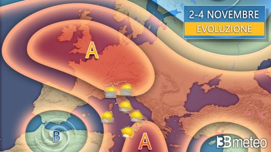 Meteo - Evoluzione prossimi giorni
