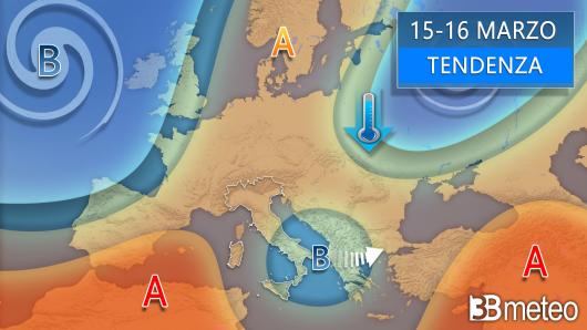 Meteo evoluzione tra venerdì e il weekend