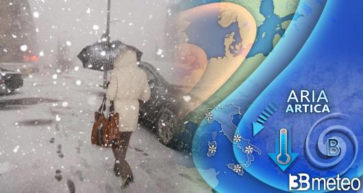 Meteo, freddo e neve in avvio di settimana, fino a quote molto basse. Anche al piano