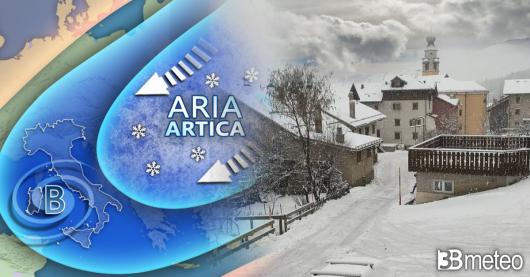 Meteo: freddo in arrivo anche sull'Italia