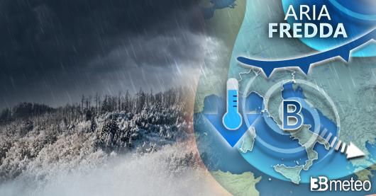 Meteo, giorni della Candelora con pioggia, neve e vento