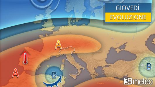 Meteo giovedì 11 aprile