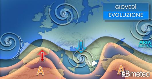 Meteo giovedì 27 febbraio
