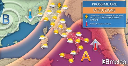 Meteo giovedì