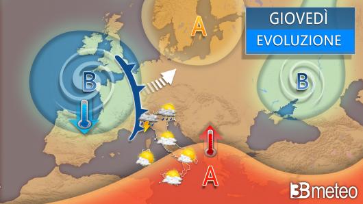 Meteo giovedì