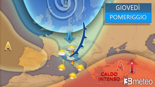 Meteo giovedì
