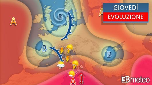 Meteo giovedì