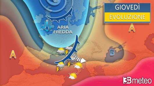 Meteo giovedì