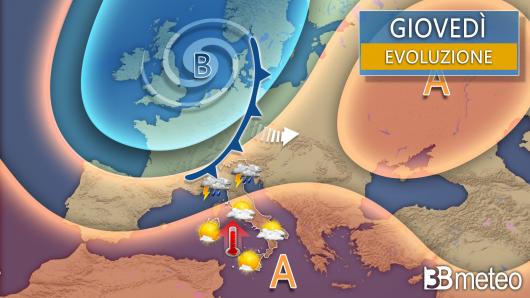 Meteo giovedì