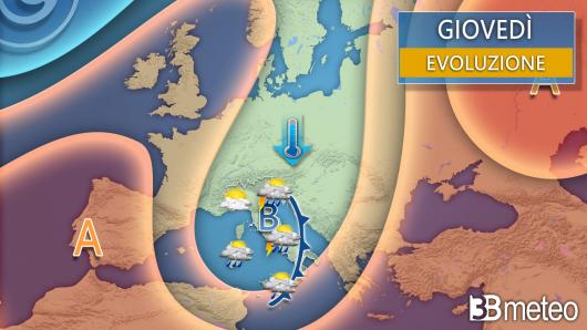 Meteo giovedì