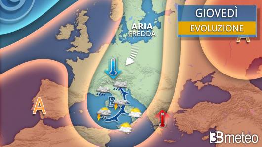 Meteo giovedì