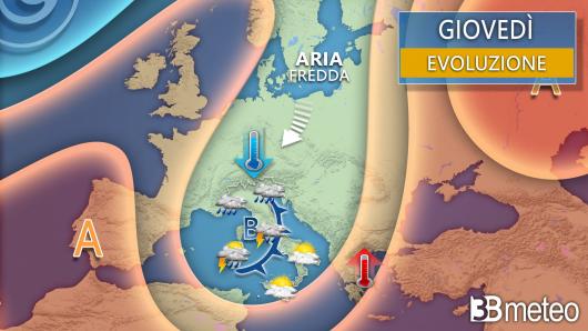 Meteo giovedì