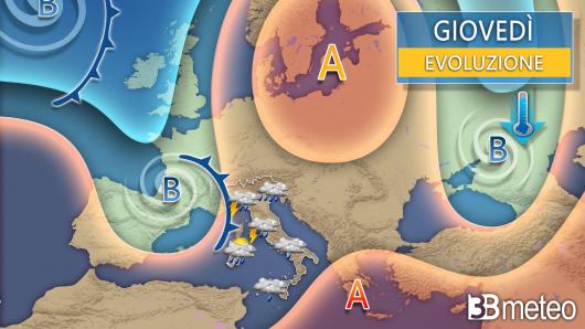 Meteo giovedì