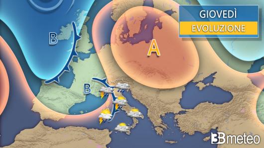 Meteo giovedì