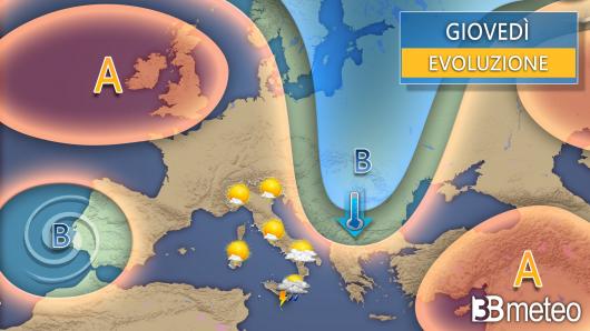 Meteo giovedì