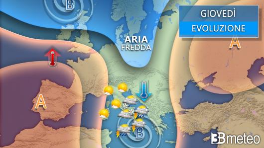 Meteo giovedì