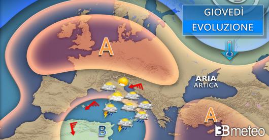 Meteo giovedì