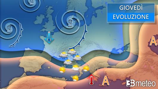 Meteo giovedì