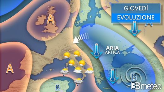 Meteo giovedì