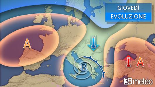 Meteo giovedì