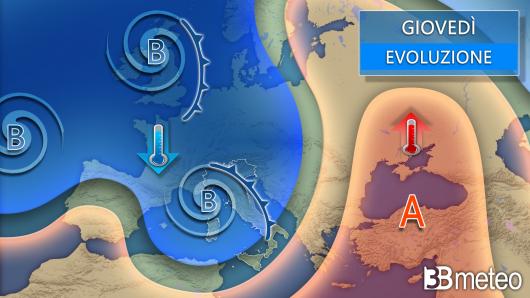 Meteo giovedì