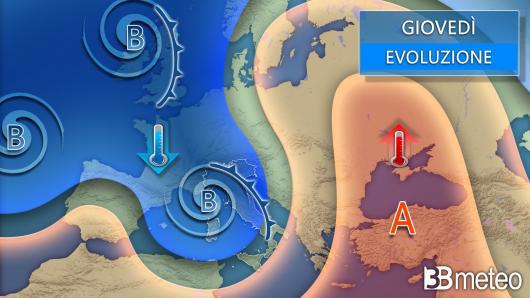 Meteo giovedì