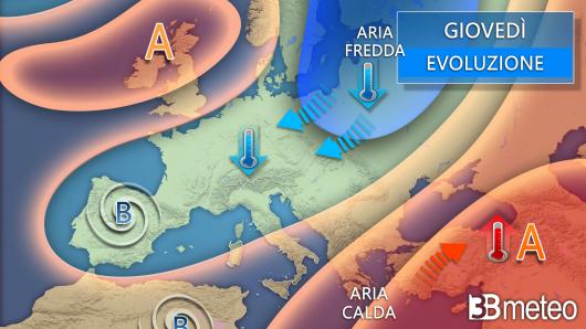 Meteo giovedì