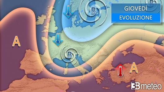 Meteo giovedì