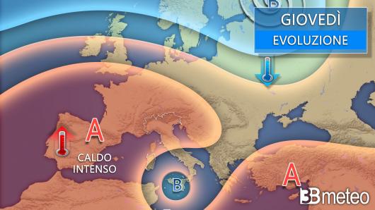Meteo giovedì