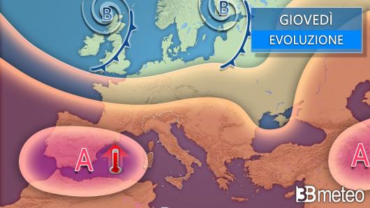 Meteo giovedì