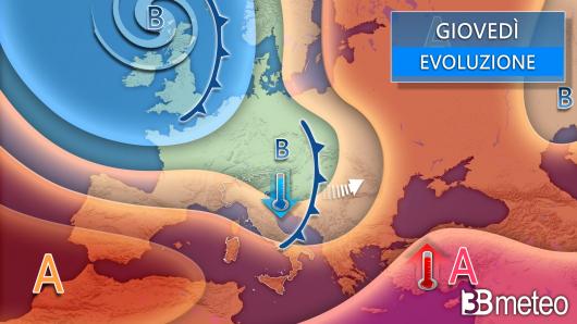 Meteo giovedì