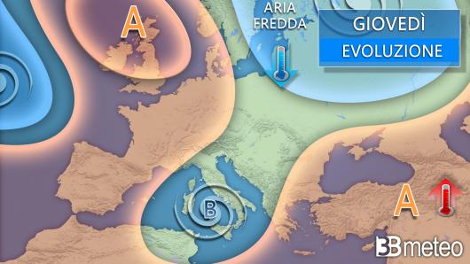 Meteo giovedì