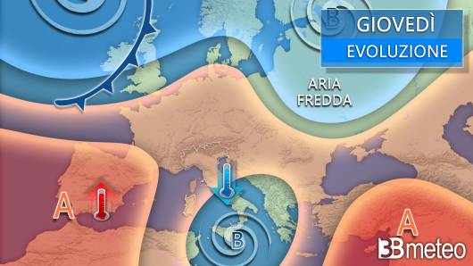 Meteo giovedì