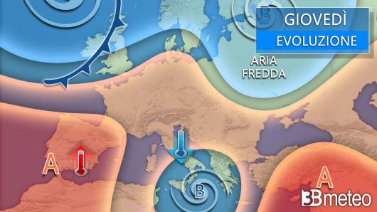 Meteo giovedì