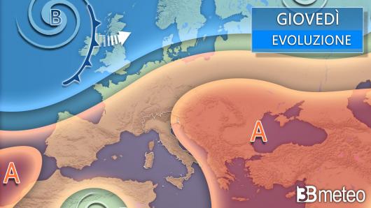 Meteo giovedì