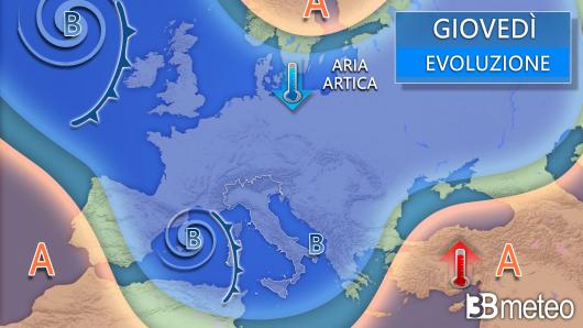 Meteo giovedì