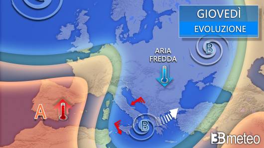 Meteo giovedì