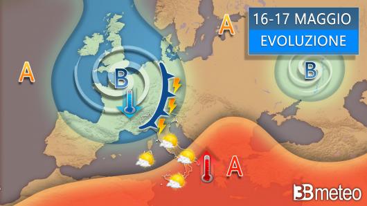 Meteo giovedì-venerdì